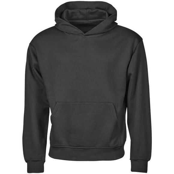 Tee Jays Mens Urban Heavyweight Heavy Loose Fit Hoodie / Black